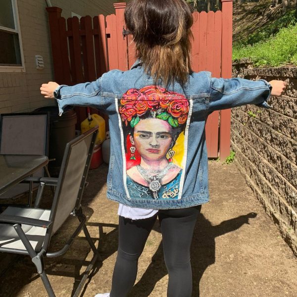 Frida Khalo Denim Jacket