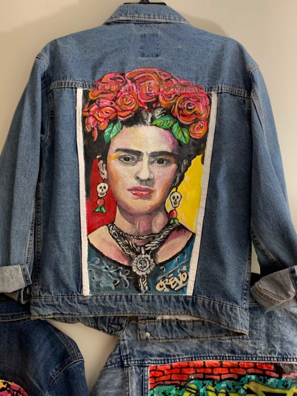Frida Khalo Denim Jacket